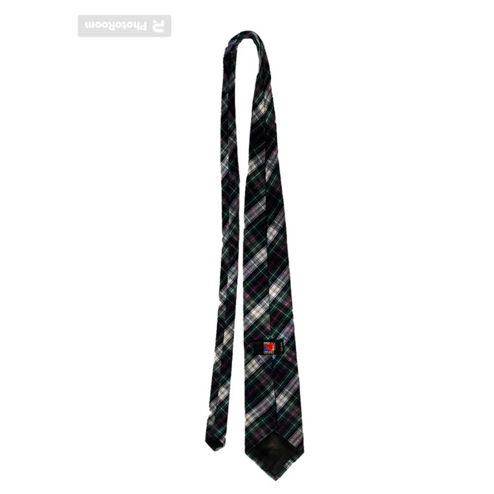 DISNEY Golfer Mickey Mouse Plaid Tie - Picture 9 of 9